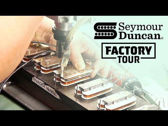 Making Guitar Pickups with Seymour Duncan | Factory Tour