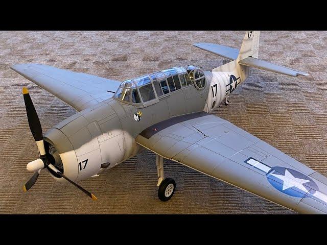 1:18 TBF-1 Avenger (Unboxing and Assembly)