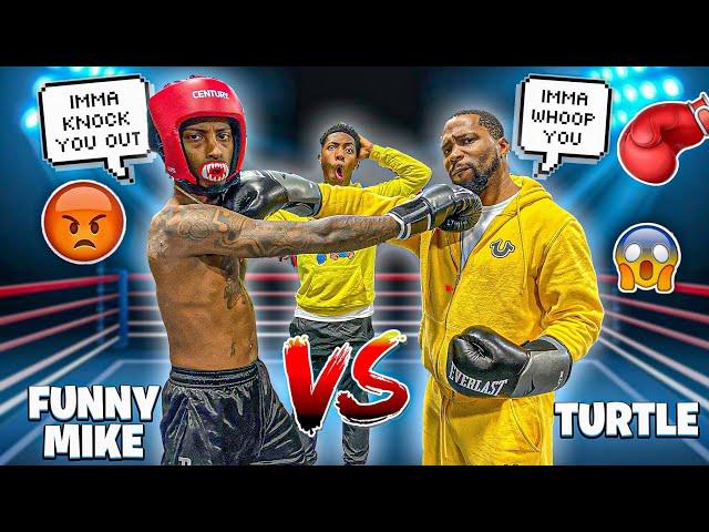 I REALLY WON THE BOXING MATCH!!! (BIG TURTLE VS FUNNYMIKE)