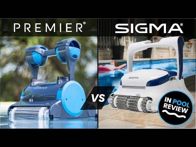 Dolphin Premier vs Sigma - Maytronics Best Robotic Pool Cleaners - Head-to-Head Review & Comparison