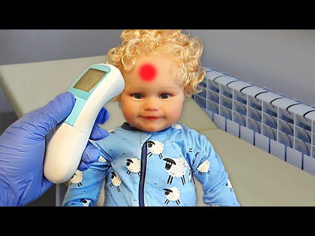 Reborn Baby Louis Getting Well Routine Compilation