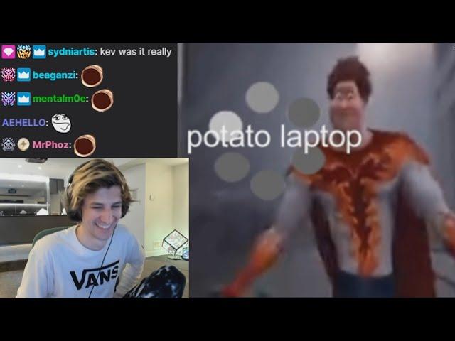 xQc reacts to POV: Chat says "10K PC LULW"