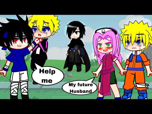 If Past Naruto Parents Time Travel To Future || Season 2 || Part 13 || Gacha Club