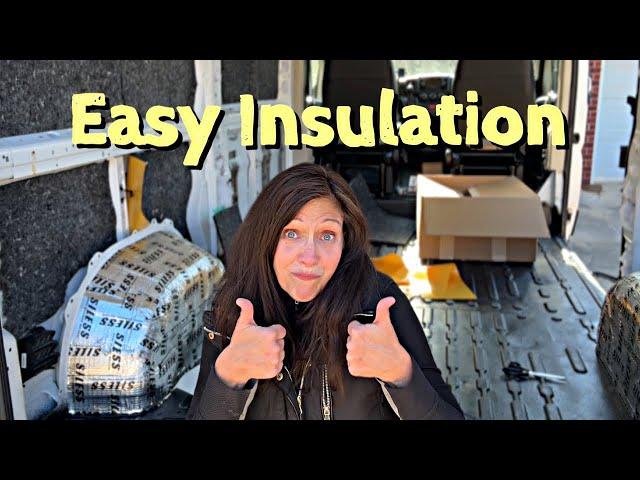 Van Build | Easy Insulation (Ep. 4 Ram Promaster Build 136" High Roof)