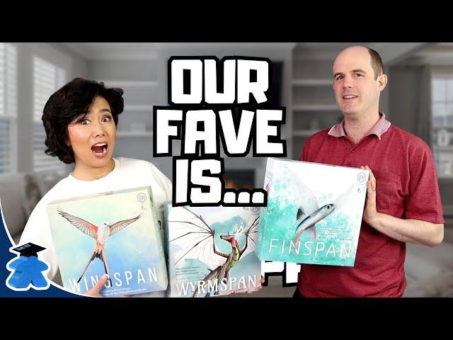 Similarities and Differences - Finspan, Wingspan and Wyrmspan - And Share Our Favorite!