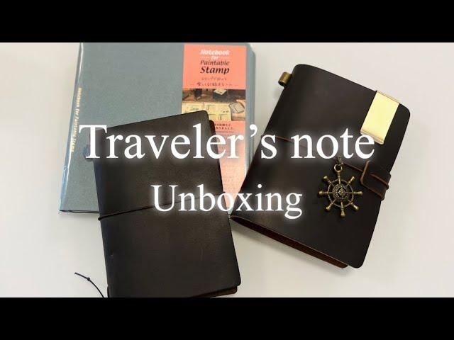 [하울] 트래블러스 노트 비교 하울 / Traveler’s notebook / 미도리 / 에뚜왈스토어 / ASMR / Stationery haul