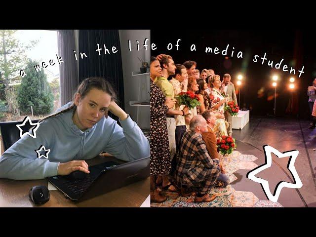 a week in the life of a media student | new semester and premiere verliefd op ibiza