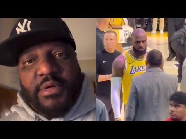 "You Hypocrite" Aries Spears Goes Off On Lebron For Trying To G Check Stephen A Smith Over Bronny