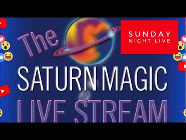 Sunday Night Saturn Magic Live Stream -  Mark's All Time Top Effects for Close-up
