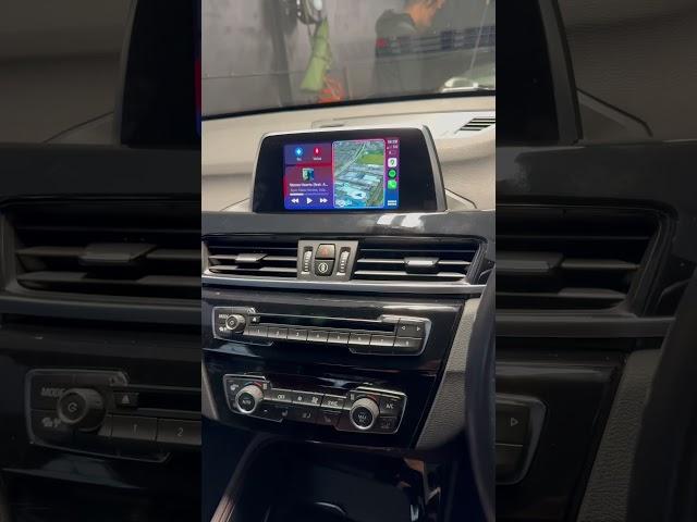 BMW F48 X1 enav_evo Apple CarPlay activation. #csretrofits #bmw #x1 #f48 #carplay #applecarplay