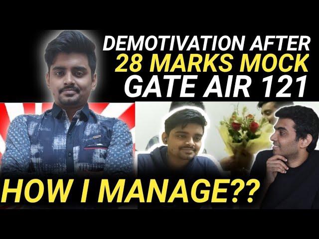 GATE 2020 AIR 121 | 28 MARKS in MOCK to 84 MARKS in GATE | Dipanjan Sarkar