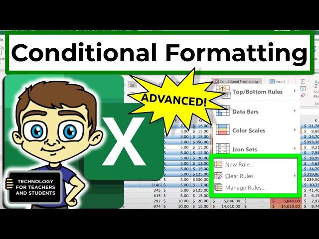 Excel Conditional Formatting Advanced Technique