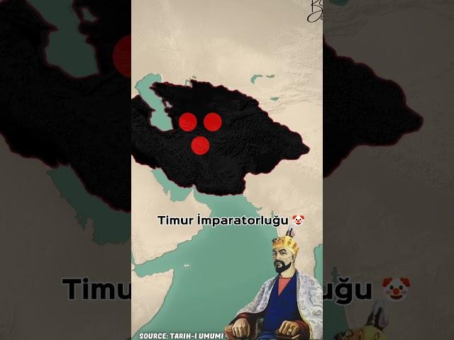 Büyük Timurlu 20.6 Milyon Km² / Great Timurid 20.6 Million Km²  #timurkaçmilyonkm²