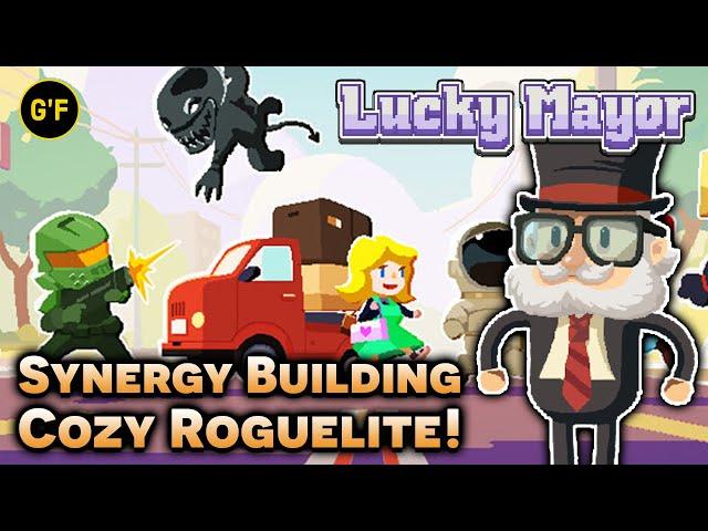 Luck Be a Landlord + The Sims! Synergistic Roguelite [ LUCKY MAYOR ] Gameplay