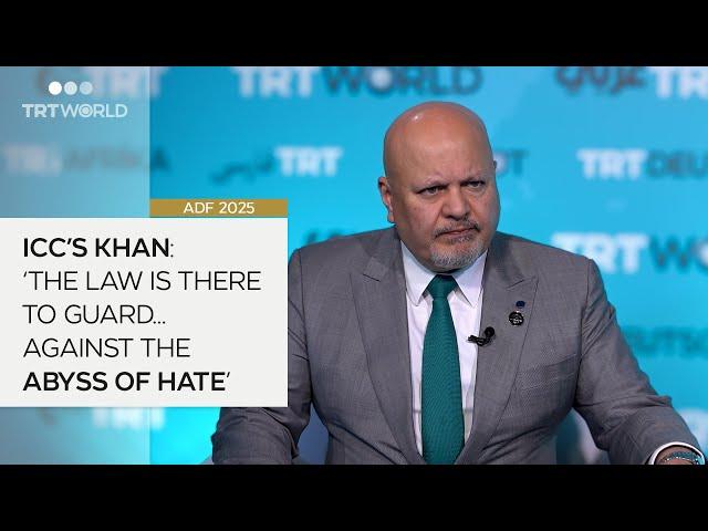 ICC Chief Prosecutor Karim Khan speaks exclusively to TRT World
