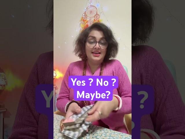 Will the answer be Yes No Maybe? Tarot guidance