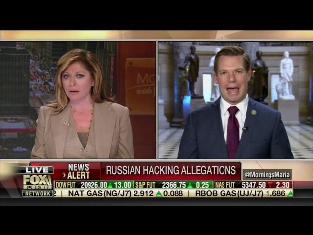 Maria Bartiromo goes GANGSTER on Rep. Eric Swalwell over Russia's role on the Election