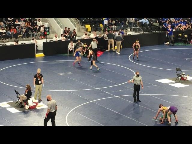 Lucas Regnier vs. Warburg College’s Brady Fritz (149)