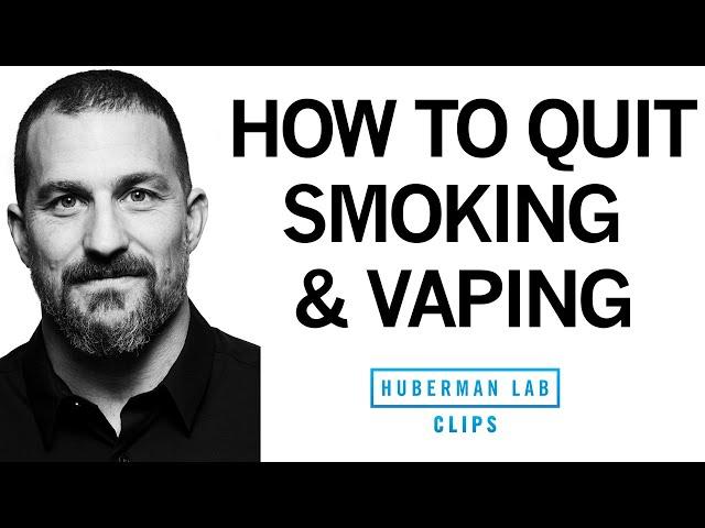 How to Quit Smoking, Vaping or Dipping Tobacco