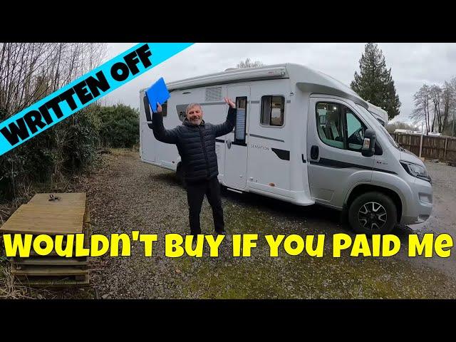 ABUSED MOTORHOME - £70,000 IN SCRAP