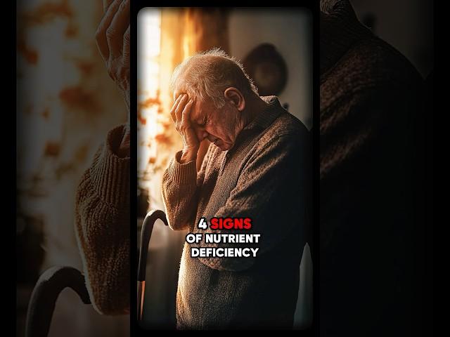 4 Signs of Nutrient Deficiency in Seniors #healthyaging #seniorshealth