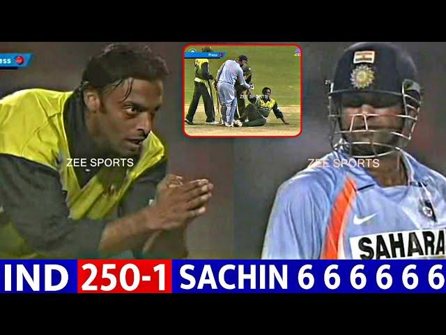 SACHIN Destroy SHOIAB AKHTAR Hit 97 Runs vs Pak 2007 | IND VS PAKISTAN | MOST SHOCKING FIGHT 