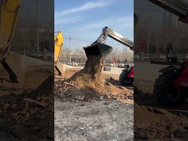 VANSE telescopic forklift is highly efficient and multifunctional equipment for encgineering field.