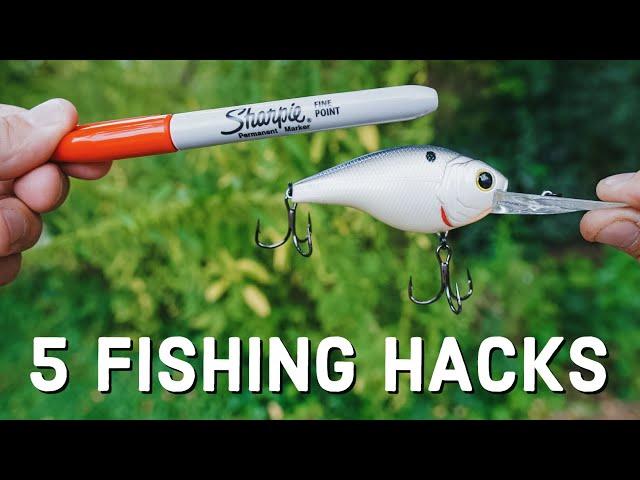 5 SIMPLE Fishing Life Hacks