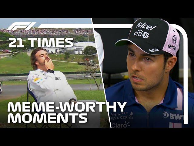 21 Times F1 Was A Literal Meme