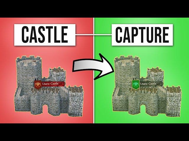 How To Capture your FIRST CASTLE Solo in Bannerlord Easily!