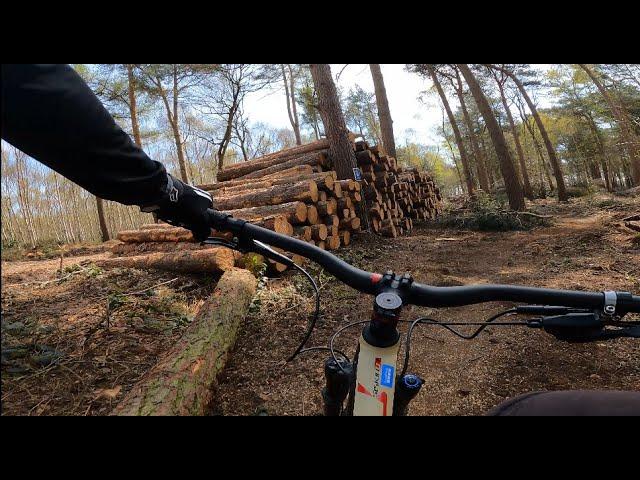 MTB Doddington Hall Mountain Bike Trail (THE WHOLE TRACK)Lincolnshire