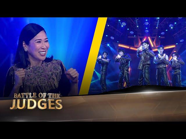 P-pop boy group Ver5us unleashes their remarkable talent! |  Battle of the Judges