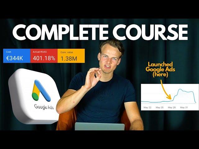 FULL Google Ads Course for Ecommerce In 2024