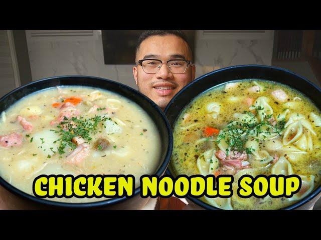 Hearty Chicken Noodle Soup Made 2 Ways Recipe