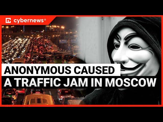 Anonymous Created An Enormous Traffic Jam In Russia | cybernews.com