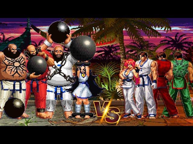 Chang TEAM VS Kim TEAM / KOF2002