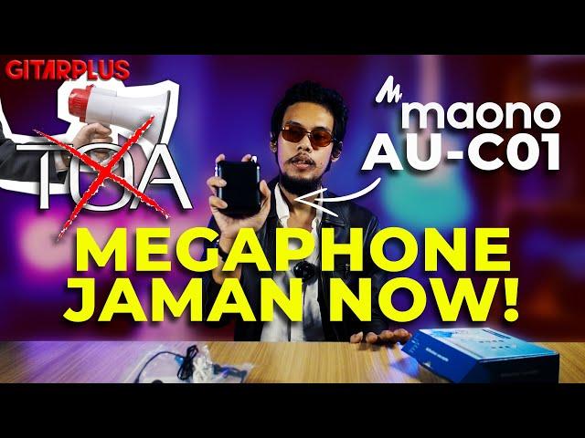 TOA / MEGAPHONE JAMAN NOW! || MAONO C01 REVIEW