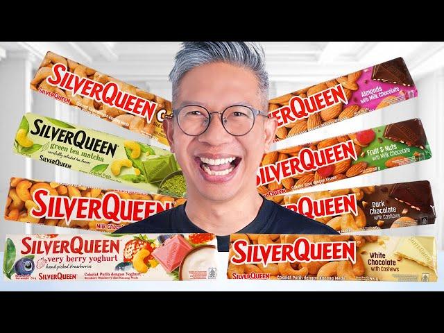 AKU NYOBA SILVERQUEEN SEMUA RASA!!