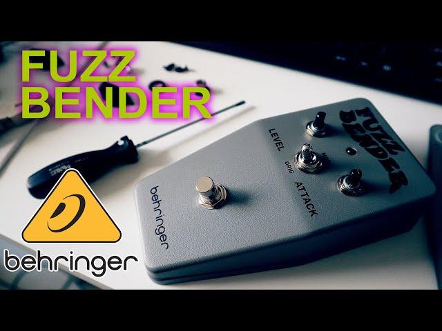 Behringer FUZZ BENDER | Review / Demo | #behringer #guitar #fuzzpedals