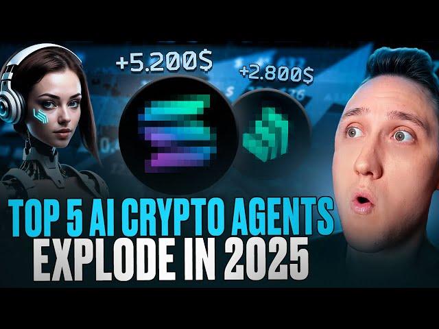 Top 5 AI Crypto Agents Set to Explode in 2025 – Hidden Gems for Massive Gains