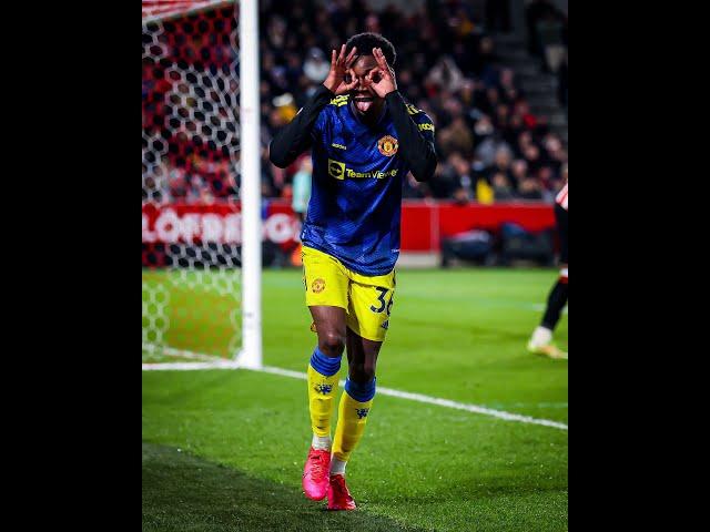 Anthony Elanga Griddy Celebration