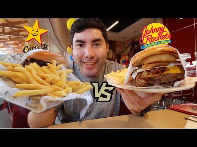 Carl's Jr. V/S Johnny Rockets Which is BETTER?