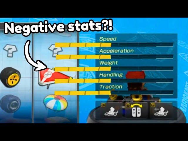 What Happens When You Set ALL Your Stats to NEGATIVE in Mario Kart 8 Deluxe?