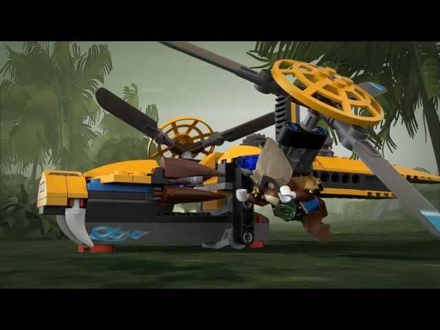 Lego Chima | 70129 | Lavertus Twin Blade | Lego 3D Review