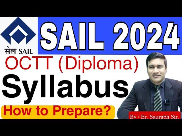 SAIL RECRUITMENT SYLLABUS 2024 || How to Prepare? || #SAIL_OCTT_SYLLABUS || #sk_tutorial #SAIL_SYLLA