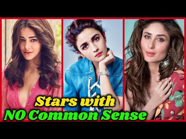 Bollywood Stars Famous For Their Dumb Comments | Alia Bhatt, Kareena kapoor, Salman Khan, Varun