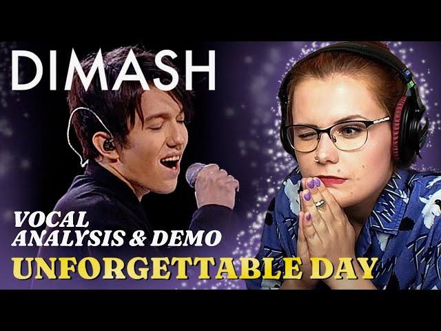 Vocal Coach Reacts to Dimash - Unforgettable Day @ Gakku | (Technique Analysis, Explanation & Demo)