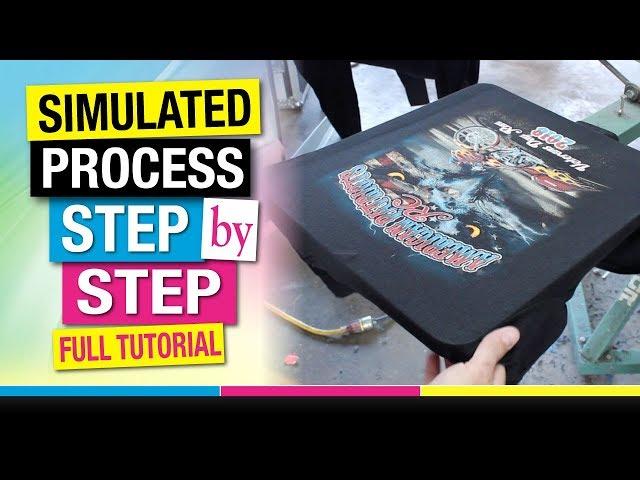 Simulated Spot Process: The Ultimate Screen Printing Guide