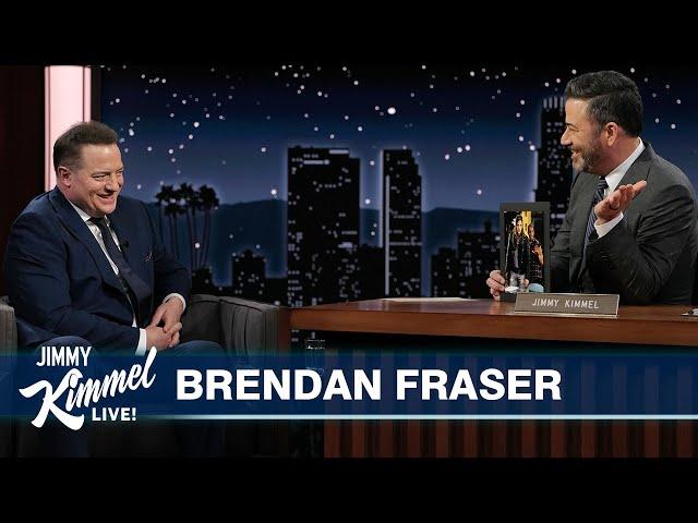 Brendan Fraser on The Whale, Being Favored to Win an Oscar & Airheads Stunts with Adam Sandler