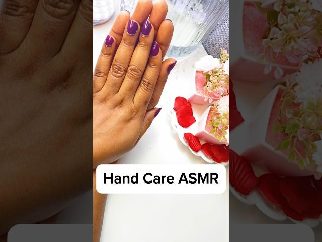 Hand care and anti-aging for hands #asmr #handscare